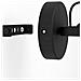 Spot Contemporaneo Sorego In Acciaio Nero 1 Luce Gu10 3w Ip20 - Foto miniatura 2
