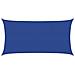 Vela Parasole 160 G /m Rettangolare Blu 2,5x5 M In Hdpe - Foto miniatura 1