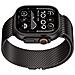 Cinturino Graphite Milanese Loop Per Apple Watch Black S - Foto miniatura 2