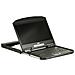 CL3100NX switch per keyboard-video-mouse (kvm) Montaggio rack Nero - Foto miniatura 2