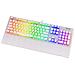 Omnis Pudding Onyx tastiera Gaming USB QWERTY Inglese Bianco - Foto miniatura 5