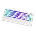 Omnis Pudding Onyx tastiera Gaming USB QWERTY Inglese Bianco - Foto miniatura 1