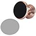 Supporto Da Auto Magnetico Con Rotazione A 360° E Regolazione Inclinazione 3x3x3 Cm. Colore: Oro Rosa - Foto miniatura 4