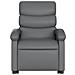 Lusso Casadino -  Poltrona Alzapersona Reclinabile Grigio In Similpelle - Foto miniatura 7