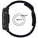 Cinturino In Silicone Per Garmin Vivoactive 6 Black+grey - Foto miniatura 6