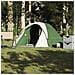 Tenda Familiare Cabina per 6 Persone Verde Impermeabile - Foto miniatura 1