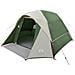 Tenda Familiare Cabina per 6 Persone Verde Impermeabile - Foto miniatura 2