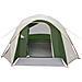 Tenda Familiare Cabina per 6 Persone Verde Impermeabile - Foto miniatura 4
