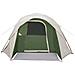 Tenda Familiare Cabina per 6 Persone Verde Impermeabile - Foto miniatura 5