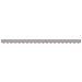 Fascia per tende per telaio da 4,5 m Grigio chiaro 4,3x0,2 m - Foto miniatura 4