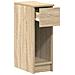 Comodini con Cassetto 2 pz Rovere Sonoma 20x36x60 cm - Foto miniatura 6