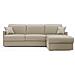 Evans Divano Letto Angolare Impermeabile T13 Beige - Foto miniatura 3