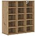 Scarpiera rovere artigianale 77.5 x 30 x 83.5 cm - Foto miniatura 1