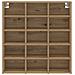 Scarpiera rovere artigianale 77.5 x 30 x 83.5 cm - Foto miniatura 5
