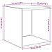 Set mobile TV 4 pcs Legno vecchio 37 x 37 x 72 cm - Foto miniatura 8