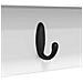 Appendiabiti a muro Bianco 100 x 10.5 x 18 cm Legno multistrato - Foto miniatura 8