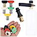 Set Di Accessori Per Idropulitrice Compatibile Con Kärcher K2-k7 - 5 Ugelli 0° / 15° / 25° / 40° /soap + Schiumogeno 1l | 200 Bar - Foto miniatura 1