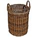 Cesto per Piante con archiviazione 2 pcs Marrone Rattan Kubu - Foto miniatura 9