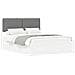 Letto con Testiera Rivestita Talpa 100 x 200 cm Pino massello - Foto miniatura 1