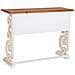 Console In Legno Laccato Bianco Invecchiato 106x36x79h Cm - Foto miniatura 4