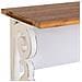 Console In Legno Laccato Bianco Invecchiato 106x36x79h Cm - Foto miniatura 6