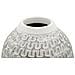 Vaso Decorativo Vkh675-bianco-poliresina-21x21x43 Cm - Foto miniatura 4