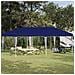 Tenda per feste a pop-up 575 x 290 x 245 cm Blu - Foto miniatura 2
