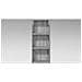 Set di Armadi da Bagno con lo scaffale 3 pcs 130 x 14,5 x 70 cm - Foto miniatura 6