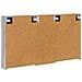 Set di Armadi da Bagno con lo scaffale 3 pcs 130 x 14,5 x 70 cm - Foto miniatura 9
