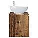 Mobile Lavabo da Parete Legno antico 49,5 x 44,5 x 65 cm - Foto miniatura 3