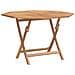 Set Bistro da Giardino 3 pcs Marrone Legno Teak Massello - Foto miniatura 5