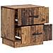 Armadio da Notte con cassetto Legno antico 43 x 34,5 x 44,5 cm - Foto miniatura 3