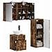 Set di mobili per il bagno 4 pcs Rovere Fumo - Foto miniatura 2