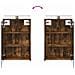 Set di mobili per il bagno 4 pcs Rovere Fumo - Foto miniatura 9