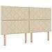 Letto con contenitore LED e materasso Crema 180 x 200 cm - Foto miniatura 5