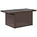 Set Divani da Giardino 10 pz con Cuscini Marrone in Polyrattan - Foto miniatura 3