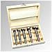Serie 5 Fresa Forstner Punta Svasatrice Legno Mm 15 20 25 30 35 Mecchie Cerniere - Foto miniatura 3