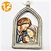 Bomboniere Nativita' Arco Cresima Giuseppe Madonna Bambino Ceramica Appendino - Foto miniatura 1