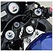 Adesivi Resinati Protezione Forcella Sterzo Per Moto Yamaha R6 1999-2002 - Foto miniatura 2
