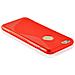 Custodia Compatibile Con Apple Iphone 6 / Iphone 6s In Rosso Cremisi - Coperchio Protettivo In Silicone Tpu Flessibile - Foto miniatura 3