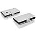 Custodia Compatibile Con Nokia Lumia 929 / 930 In Magnesio Bianco - Coperchio Protettivo Con Chiusura Magnetica E 3 Slot Per Carte - Foto miniatura 6