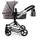 Bayer Passeggino Carrozzina Combi Per Bambola Grigia - Foto miniatura 4