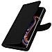 Custodia Samsung Galaxy Note 9 Custodia Portadocumenti Funzione Supporto Nero - Foto miniatura 4
