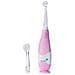 Spazzola Bambino Babysonic Infant Toddler E Spazzolino Elettrico Per Et 0-3 Anni - Timer Led Intelligente E Delicata Vibrazione Fornire Un Divertimento Spazzolatura Experience - Include 2 Testine Sensibili (rosa)  - Foto miniatura 1