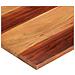 Piano Tavolo in Legno Massello di Acacia 25-27 mm 70x80 cm - Foto miniatura 2