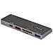 Adattatore Multiporta USB C a HDMI 4K per MacBook Pro /Air - USB Type-C, 100W Power Delivery Pass-through, slot SD /MicroSD, hub USB 3.0 a 2 porte - Mini Dock USB-C portatile - Foto miniatura 3