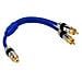 89927P 1x RCA F 2x RCA M Blu cavo di interfaccia e adattatore - Foto miniatura 1