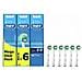 Testine Per Spazzolini Oral-b, Cross Action Rainbow Eb20-6 Testine, Per Adulti, Numero Di Testine Incluse 6, Bianco - Foto miniatura 2