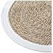 Rondella Da Tavolo Happy In Seagrass, Ø 38 Cm, Con Bordo Bianco - Foto miniatura 4