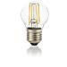 Lampadina E27 Sfera 4w 3000k Cri80 Trasp - 101279 - Foto miniatura 1